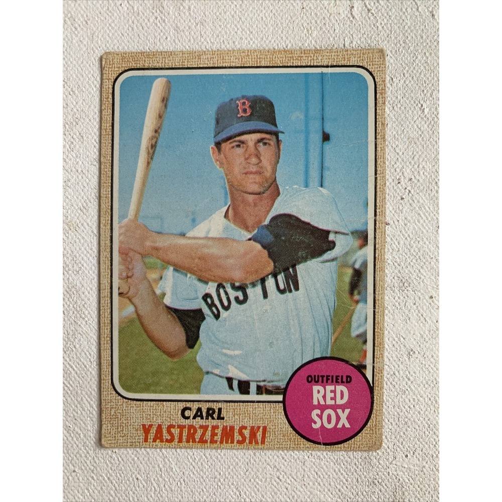 Carl Yastrzemski 1968 Topps #250 Boston Red Sox VG